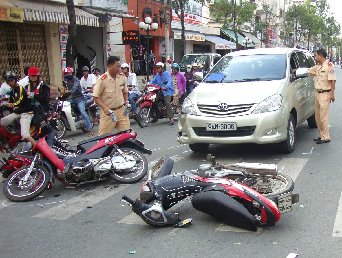 Việc gây tai nạn giao thông cần bồi thường tuân theo quy định