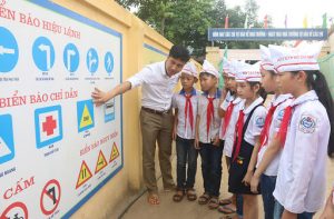Bài viết về an toàn giao thông học đường